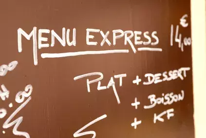 La fin des menus express, le début de la satiété !